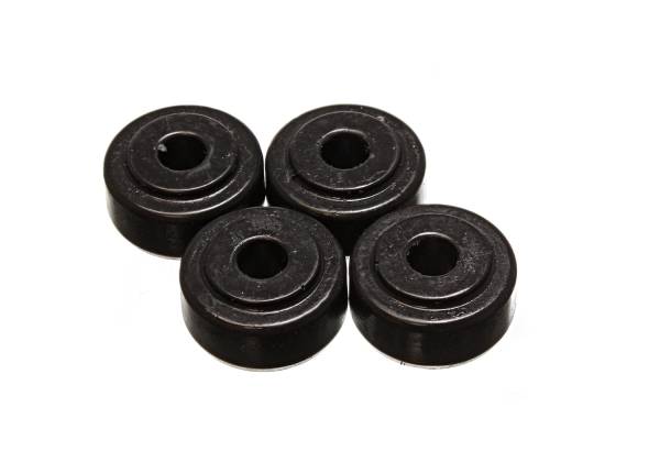 Energy Suspension - Energy Suspension Universal Shock Eyes,  Black - 9.8101G