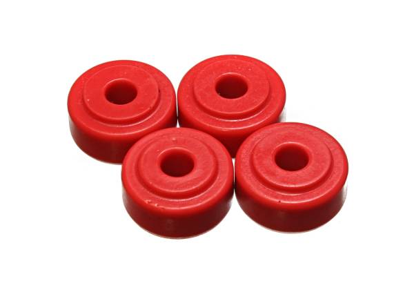 Energy Suspension - Energy Suspension Universal Shock Eyes,  Red - 9.8101R