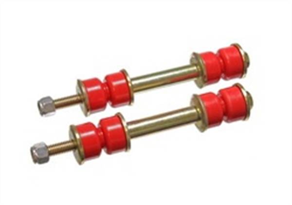 Energy Suspension - Energy Suspension Fixed Length End Link Set,  Red - 9.8125R