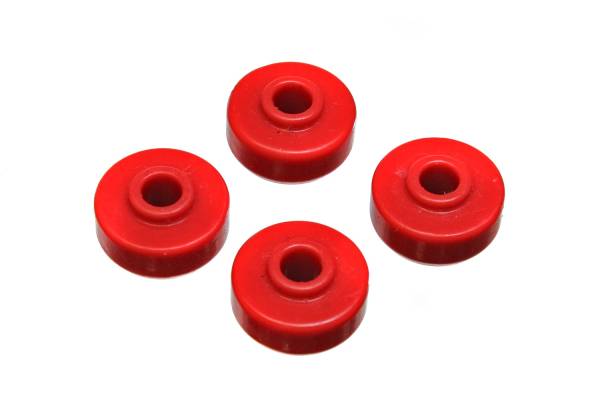 Energy Suspension - Energy Suspension Universal Shock Eyes,  Red - 9.8126R