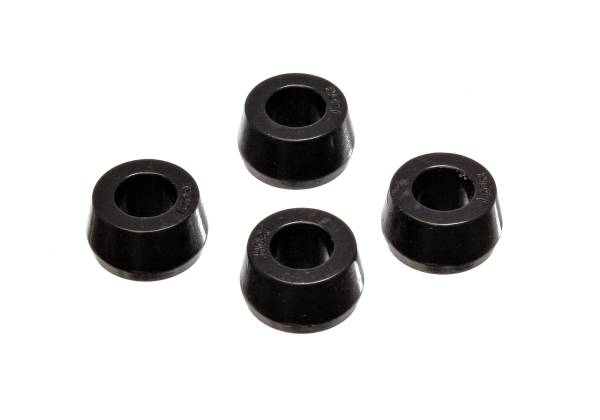 Energy Suspension - Energy Suspension Universal Shock Eyes,  Black - 9.8142G