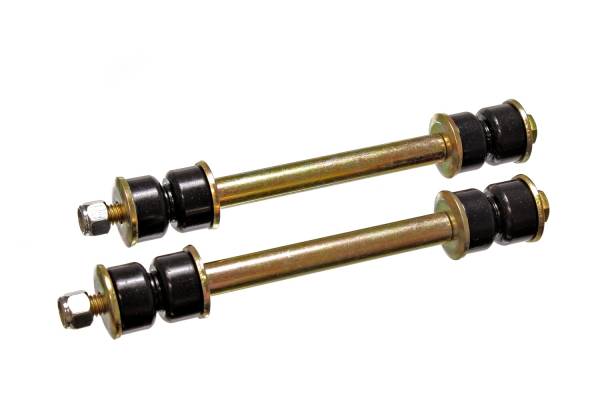 Energy Suspension - Energy Suspension Fixed Length End Link Set,  Black - 9.8149G