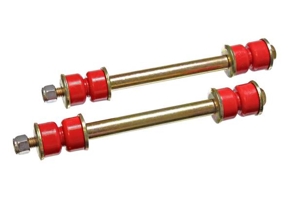 Energy Suspension - Energy Suspension Fixed Length End Link Set,  Red - 9.8149R