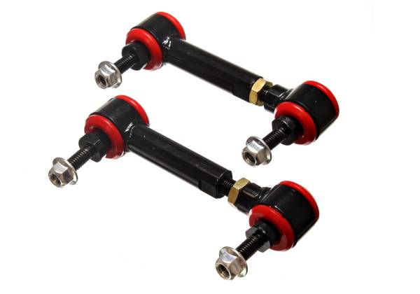 Energy Suspension - Energy Suspension Pivot-Style Adjustable End Links,  Red - 9.8169R