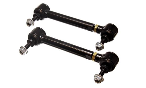 Energy Suspension - Energy Suspension Pivot-Style Adjustable End Links,  Black - 9.8171G