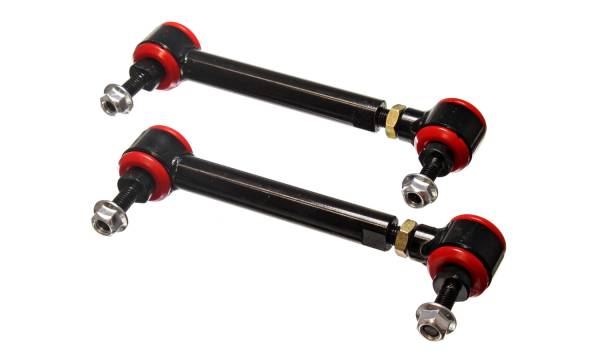 Energy Suspension - Energy Suspension Pivot-Style Adjustable End Links,  Red - 9.8171R