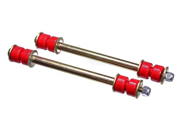 Energy Suspension - Energy Suspension Fixed Length End Link Set,  Red - 9.8175R