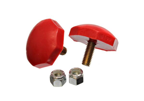 Energy Suspension - Energy Suspension Universal Bump Stop Set,  Red - 9.9158R