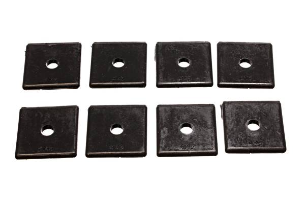 Energy Suspension - Energy Suspension Universal Leaf Spring Pad,  Black - 9.9533G