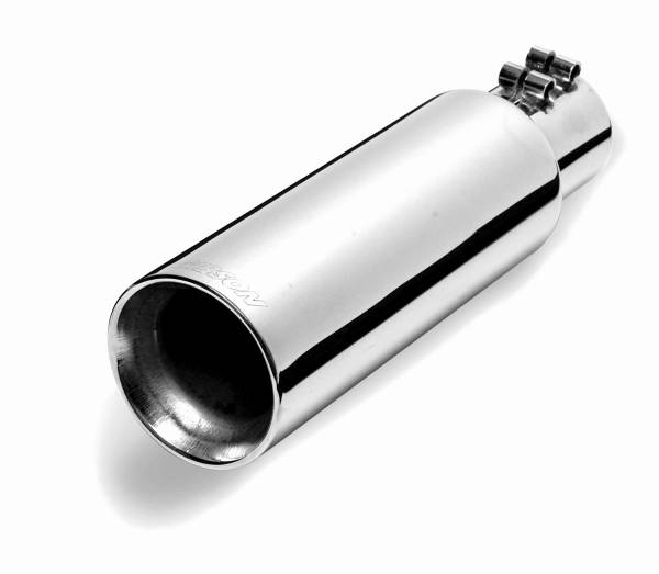 Gibson Performance Exhaust - Gibson Performance Exhaust Stainless Double Walled Angle Exhaust Tip - 500419