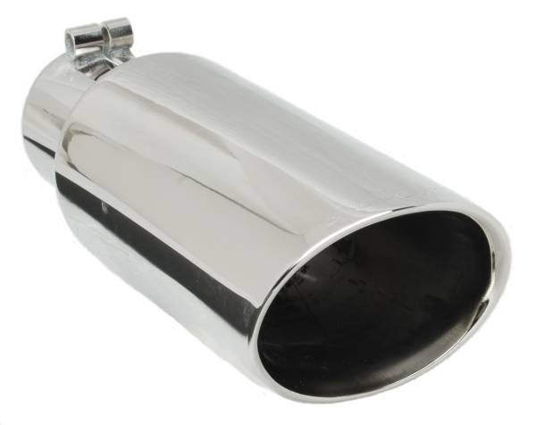 Gibson Performance Exhaust - Gibson Performance Exhaust Stainless Double Walled Oval Exhaust Tip - 500437