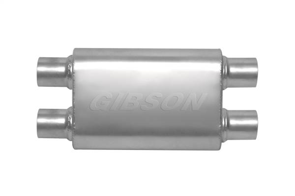 Gibson Performance Exhaust - Gibson Performance Exhaust CFT Superflow Dual/Dual Oval Muffler - 55105S