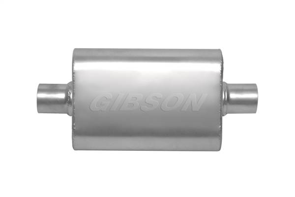 Gibson Performance Exhaust - Gibson Performance Exhaust CFT Superflow Center/Center Oval Muffler - 55111S