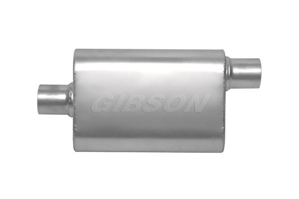 Gibson Performance Exhaust - Gibson Performance Exhaust CFT Superflow Center/Offset Oval Muffler - 55121S