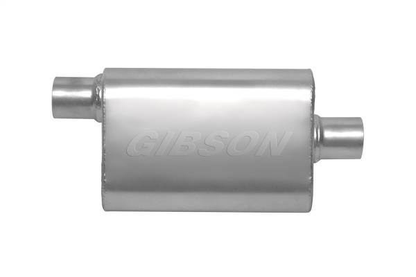 Gibson Performance Exhaust - Gibson Performance Exhaust CFT Superflow Offset/Center Oval Muffler - 55140S