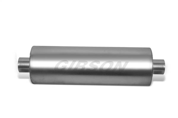 Gibson Performance Exhaust - Gibson Performance Exhaust SFT Superflow Center/Center Round Muffler - 788707S