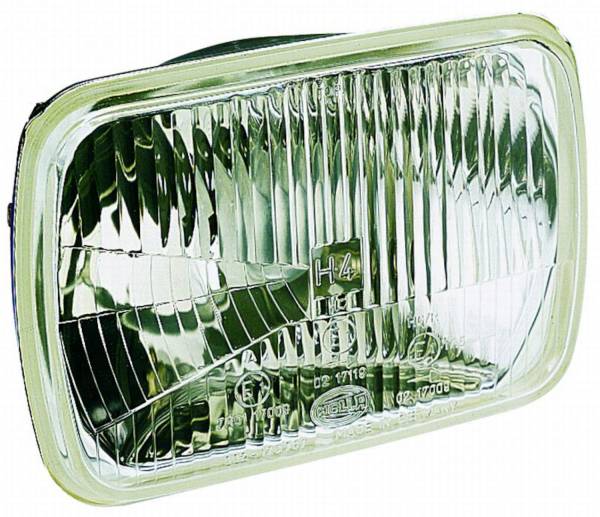 Hella - Hella 190 x 132mm H4 Single High/Low Beam Headlamp - 003427011