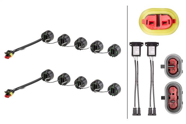 Hella - Hella LED DAY FLEX 5 LAMP KIT DRL/P0 MV - 010458711