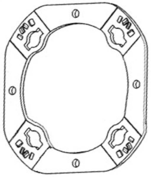 Hella - Hella FRAME F/50MM MICRO DE PREM MOD - 161786017