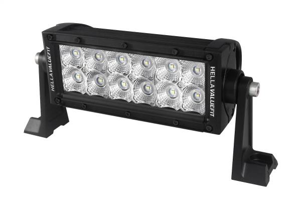 Hella - Hella HVF LGHT BR SPRT 12LED/8in. OFF RD FLD MV - 357208001