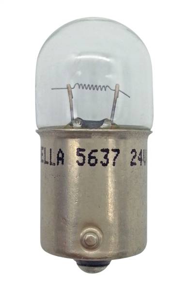 Hella - Hella 5637 Standard Series Incandescent Miniature Light Bulb - 5637