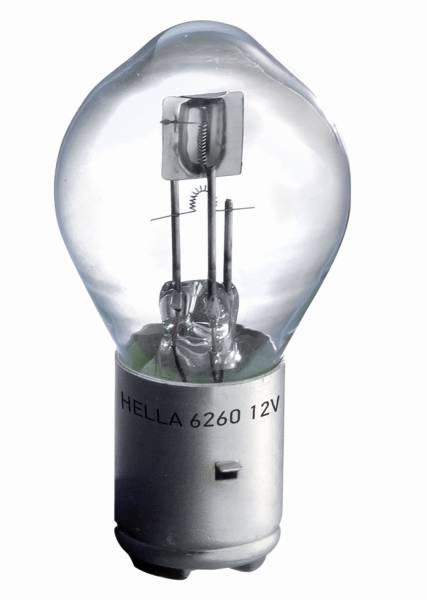 Hella - Hella 6260 Standard Series Incandescent Miniature Light Bulb - 6260