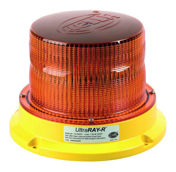 Hella - Hella BEACON LED ULTRA RAY FXD AMBER - 910087001