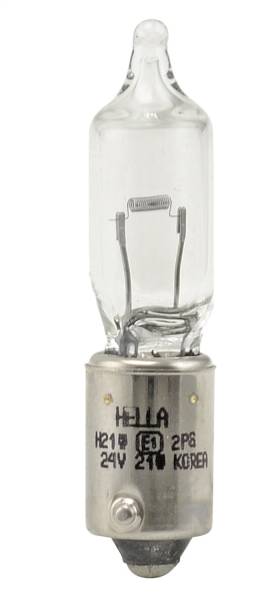 Hella - Hella H21W 24V Standard Series Halogen Miniature Light Bulb - H21W 24V