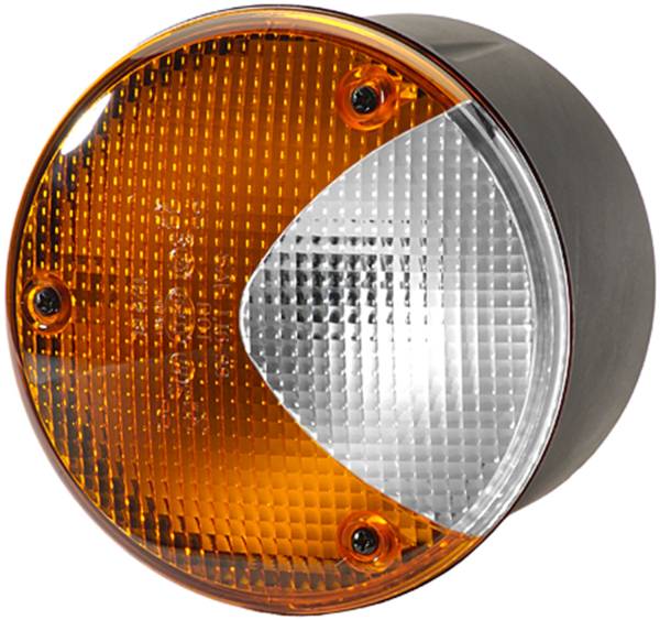 Hella - Hella 4169 Amber/White Turn/Side Marker Lamp - H24169027