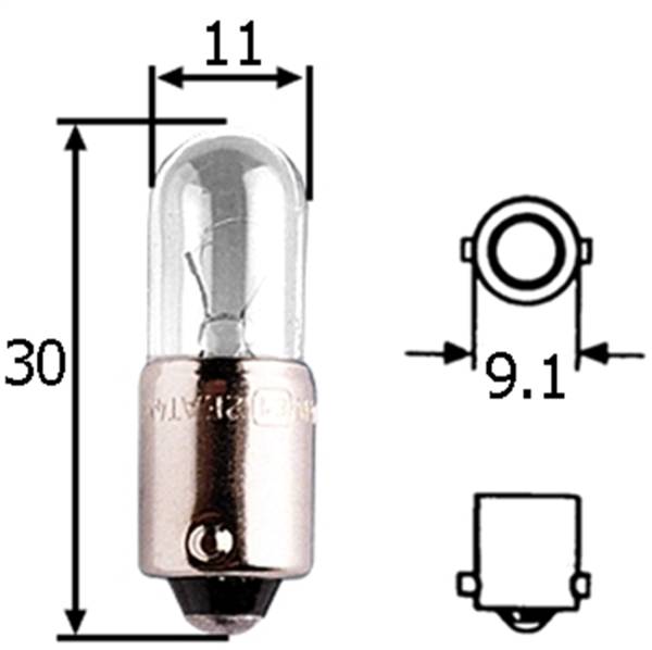 Hella - Hella BULB G4 24V 20W SC BAY - H83105041