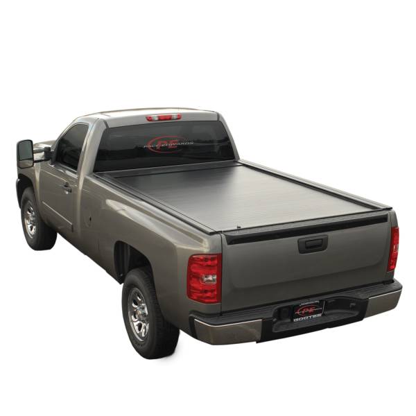 Pace Edwards - Pace Edwards Full-Metal™ Jackrabbit® w/Explorer Series Rails Tonneau Cover Kit,  Incl. Canister/Explorer Series Rails - FEF1410