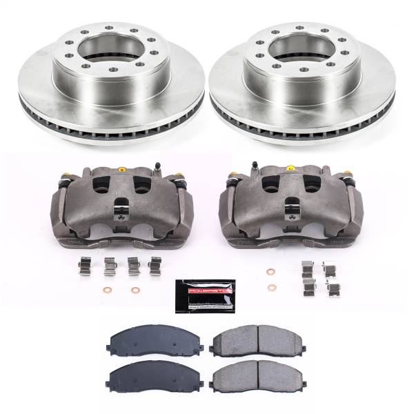 Power Stop - Power Stop Z17 DIRECT REPLACEMENT KIT: ROTORS,  CERAMIC PADS - KCOE8029