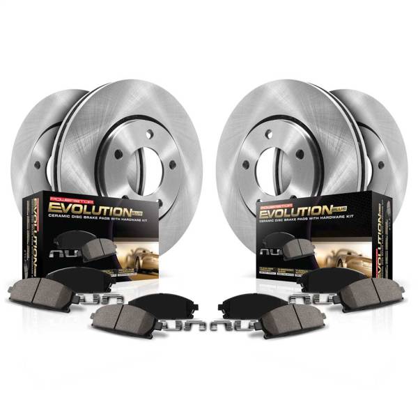 Power Stop - Power Stop Z17 DIRECT REPLACEMENT KIT: ROTORS - KOE1393