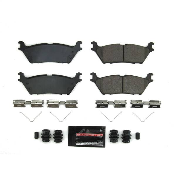 Power Stop - Power Stop Z23 EVOLUTION SPORT CARBON-FIBER BRAKE PADS W/HARDWARE - Z23-2383