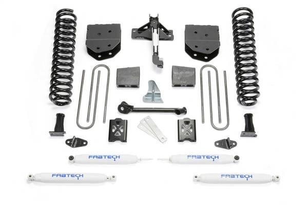 Fabtech - Fabtech Basic Lift System w/Shocks,  w/Performance Shocks - K20101