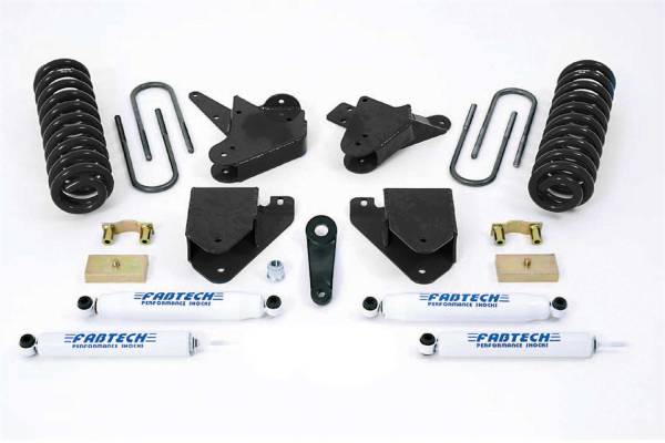 Fabtech - Fabtech Basic Lift System w/Shocks,  w/Performance Shocks - K2098