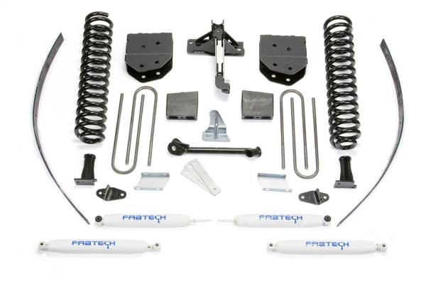 Fabtech - Fabtech Basic Lift System w/Shocks,  w/Performance Shocks - K2121