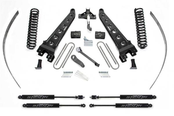 Fabtech - Fabtech Radius Arm Lift System,  w/Stealth Monotube Shocks - K2123M