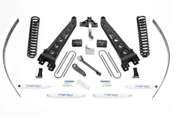 Fabtech - Fabtech Radius Arm Lift System,  w/Performance Shocks - K2124