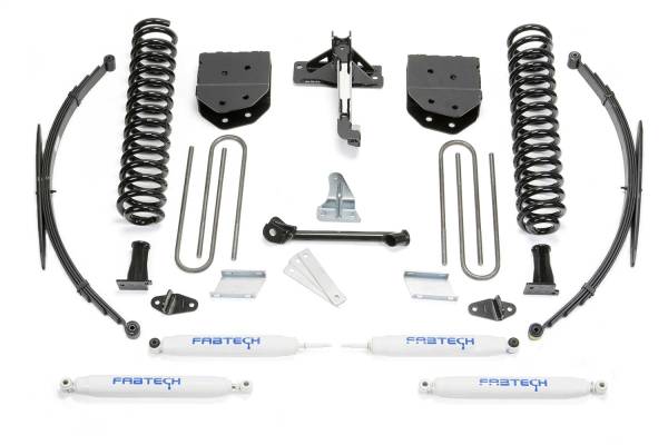 Fabtech - Fabtech Basic Lift System w/Shocks,  w/Performance Shocks - K2127