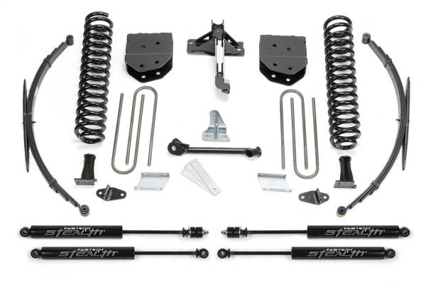 Fabtech - Fabtech Basic Lift System w/Shocks,  w/Stealth Monotube Shocks - K2127M