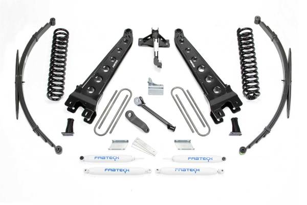 Fabtech - Fabtech Radius Arm Lift System,  w/Performance Shocks - K2128