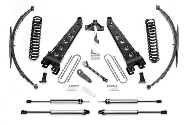 Fabtech - Fabtech Radius Arm Lift System,  w/DLSS Shocks - K2128DL