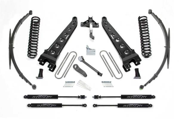 Fabtech - Fabtech Radius Arm Lift System,  w/Stealth Monotube Shocks - K2128M