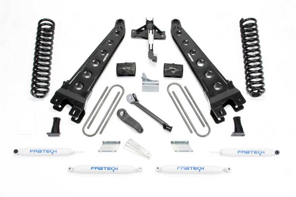 Fabtech - Fabtech Radius Arm Lift System,  w/Performance Shocks - K2156