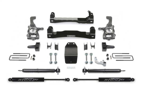 Fabtech - Fabtech Basic Lift System w/Shocks,  4 in. Lift - K2193M