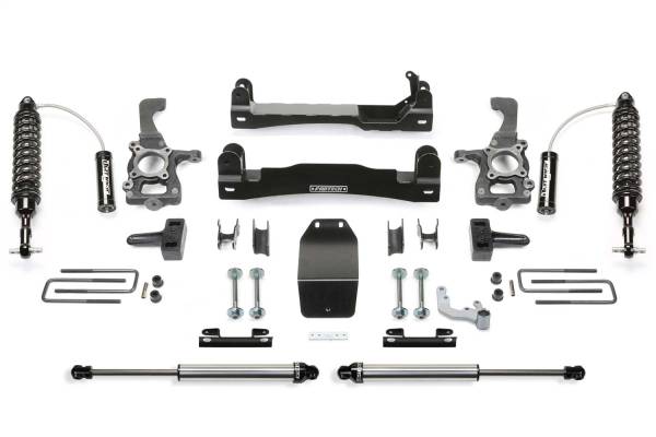 Fabtech - Fabtech Performance Lift System w/Shocks,  4 in. Lift - K2196DL