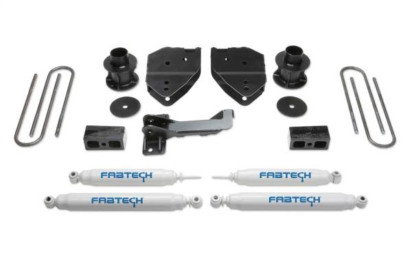 Fabtech - Fabtech Budget Lift System w/Shock,  4 in. Lift - K2213