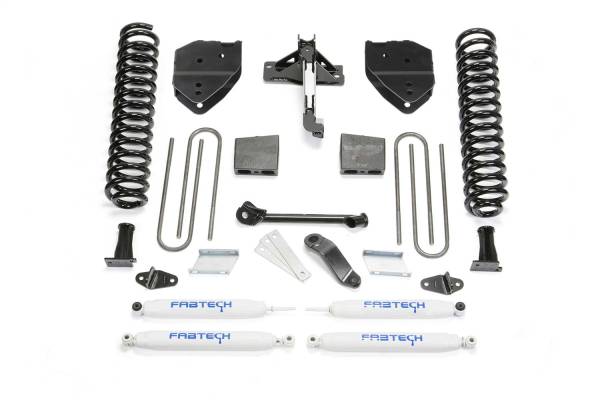 Fabtech - Fabtech Basic Lift System w/Shocks,  4 in. Lift - K2214