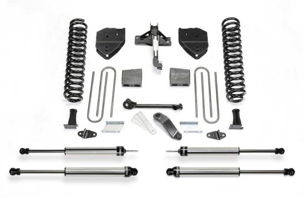 Fabtech - Fabtech Basic Lift System w/Shocks,  4 in. Lift - K2214DL